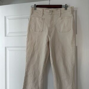 Mother Superior Hustler Patch Pocket Flood Jeans Size 29 Act Natural 70s Retro